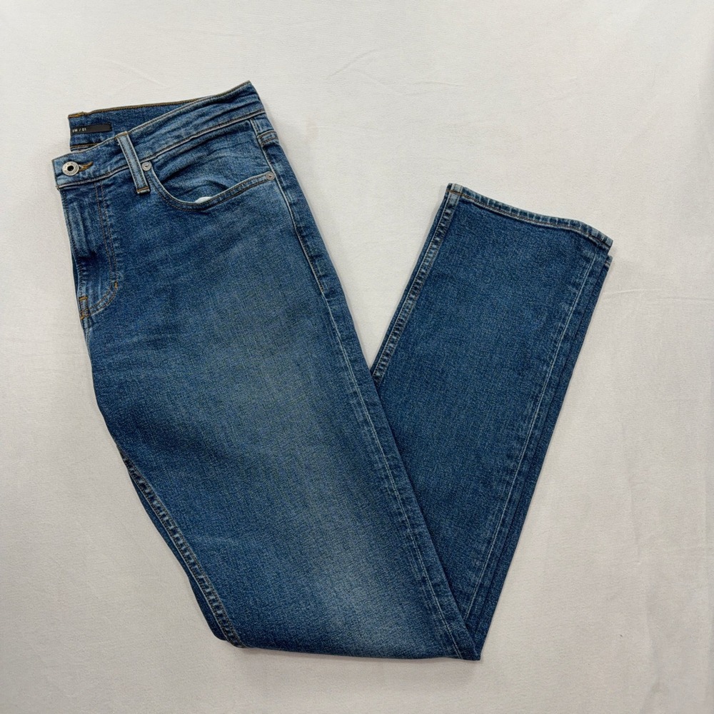 Vince Jeans DM/01 Straight Leg Stretch Denim Medium Wash Blue Mens 30